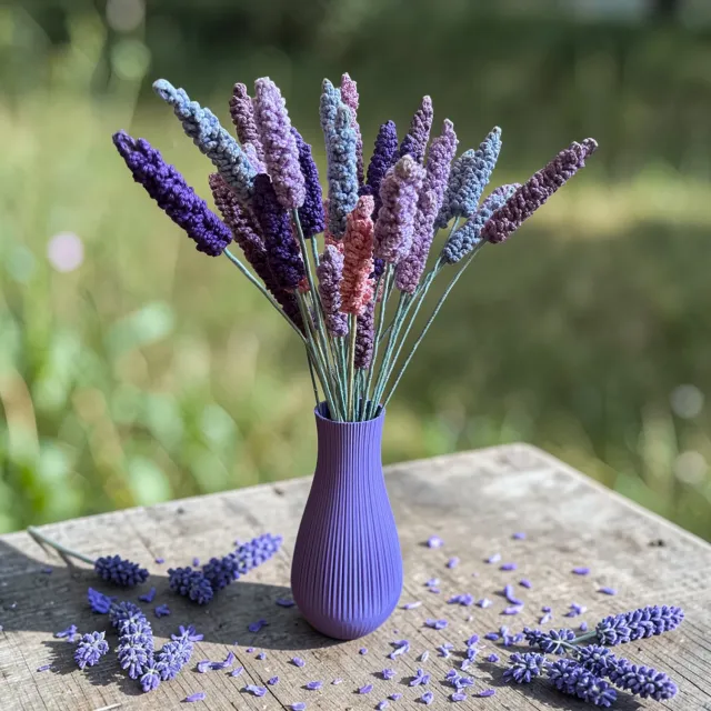 Leijns Creative Greenhouse Haakpatroon lavendel paars