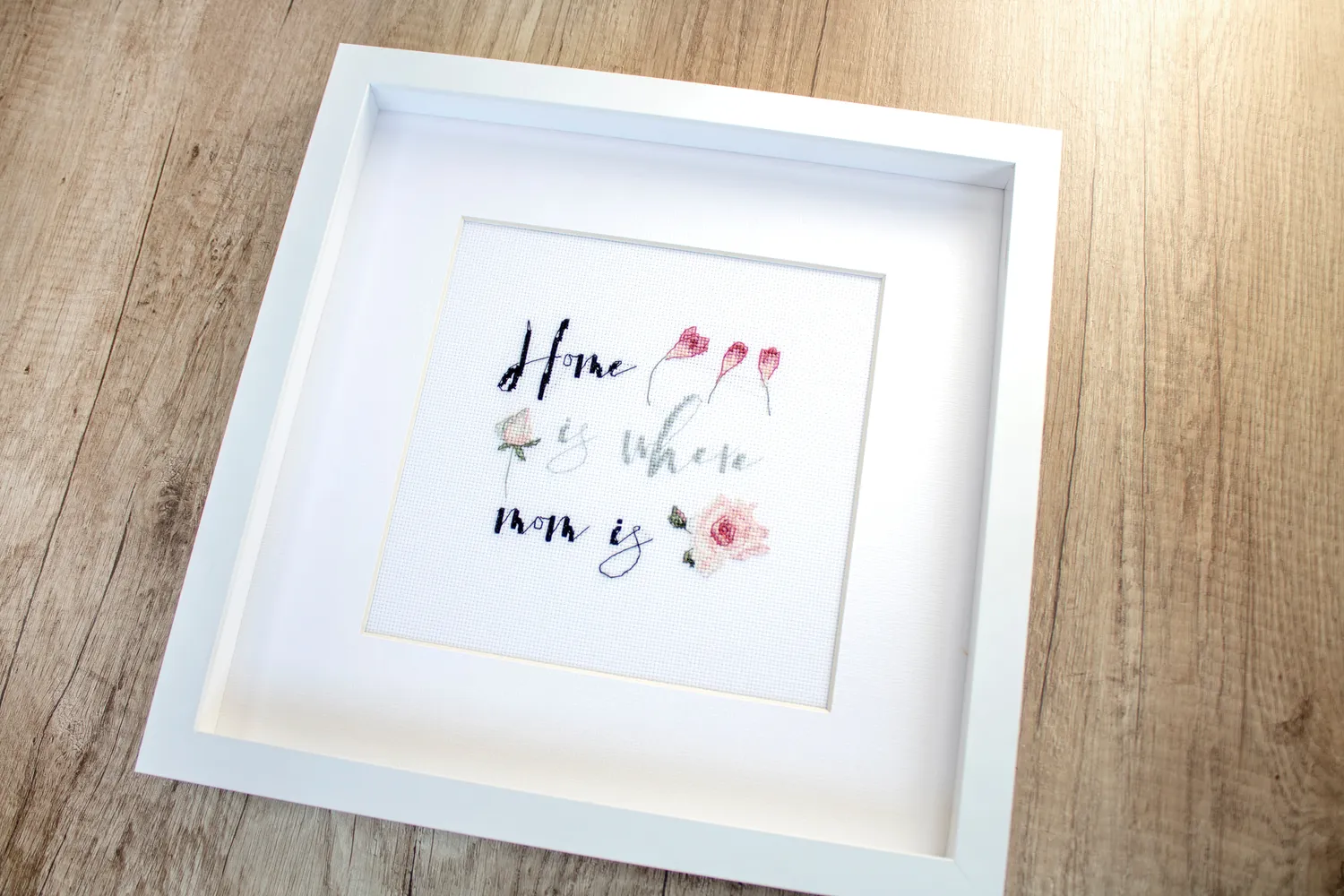 Leti Stitch LETI 929 Mother's day gift borduurpakket 13x12 cm