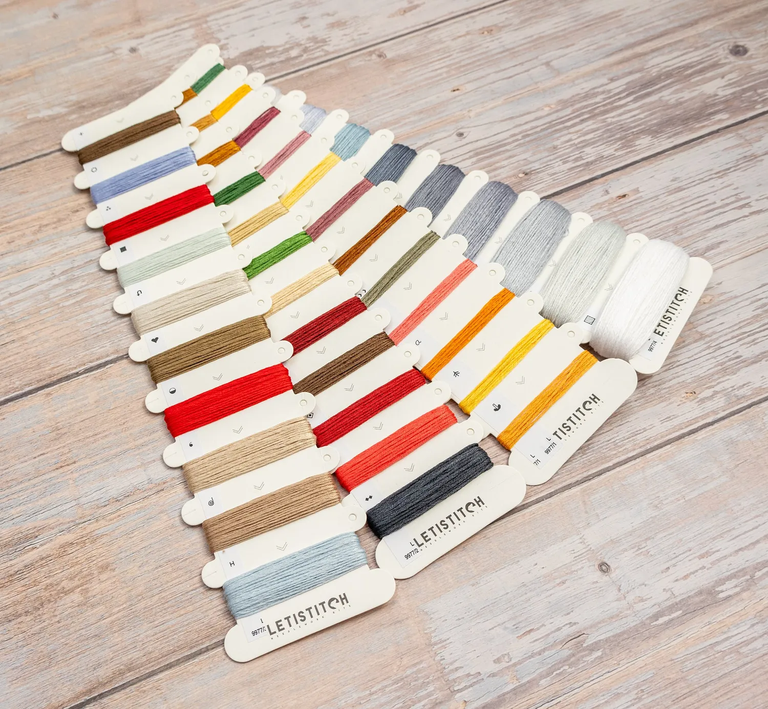 Leti Stitch L9977 Please stop here kruissteekpakket 31x31 cm