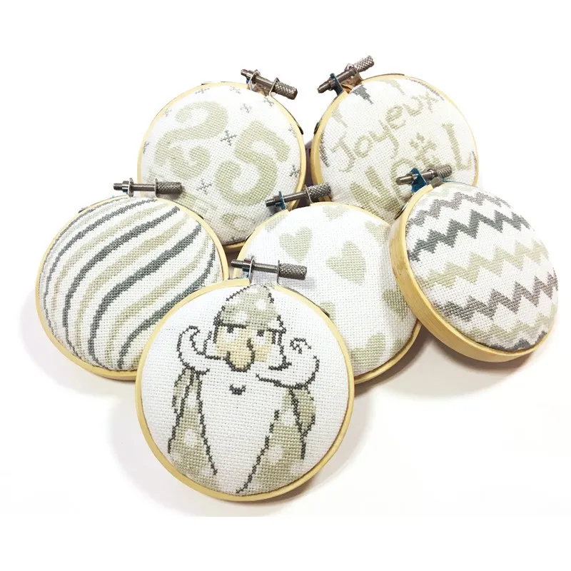 LiliPoints Christmas Ornaments 3 borduurpatroon kerst