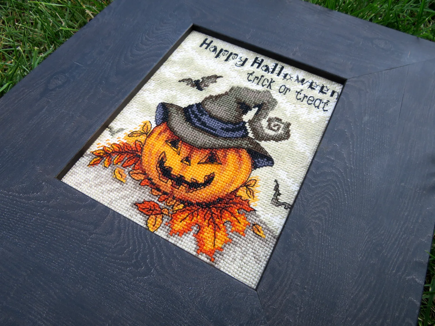 Leti Stitch LETI 956 Trick or Treat borduurpakket 15x13cm