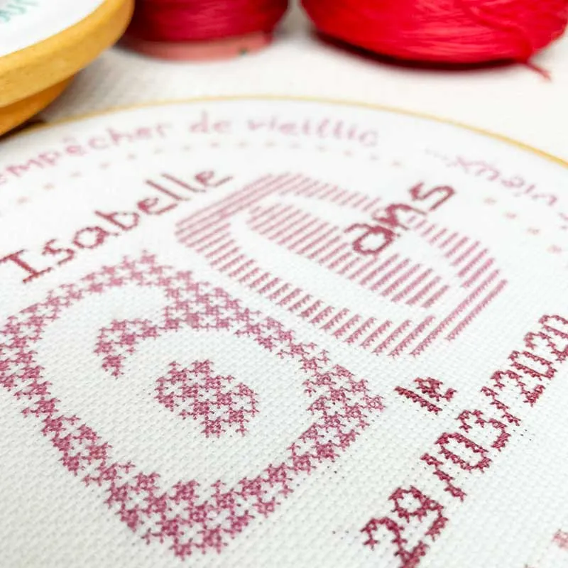 LiliPoints 60 borduurpatroon kruissteek 8 kleuren