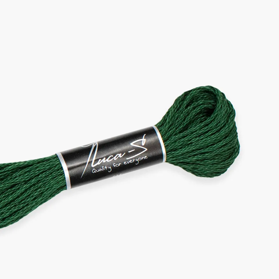 Leti Stitch Luca-S 251 borduurgaren groen 8 m DMC 890