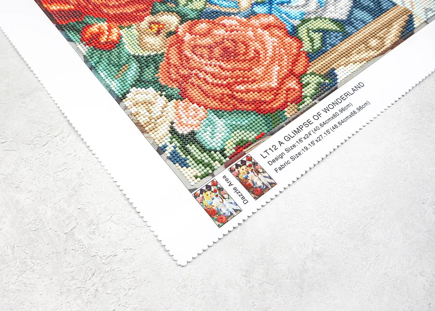 Leti Stitch LT12 Wonderland diamond painting 40x61 cm rond