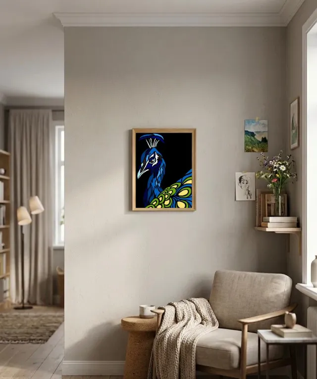 SEG Margot de Paris Le Paon stramien pauw