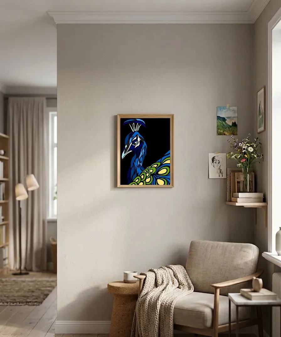 SEG Margot de Paris Majestic Peacock stramien 40x50cm katoen