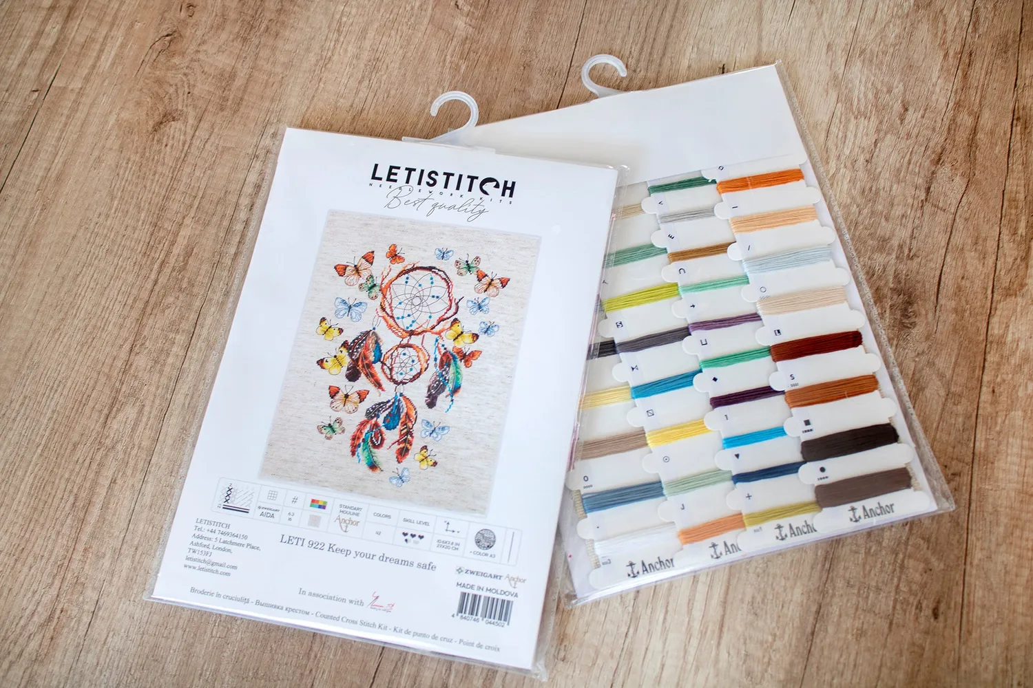 Leti Stitch 922 Keep Dreams Safe borduurpakket Rustico