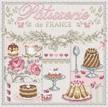 Madame la Fée Pâtisserie de France borduurpatroon pdf