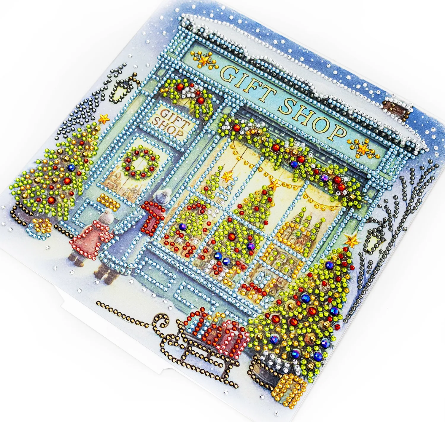 Leti Stitch Dazzle Dots 481-395 Holiday Joy diamond painting 24 cm