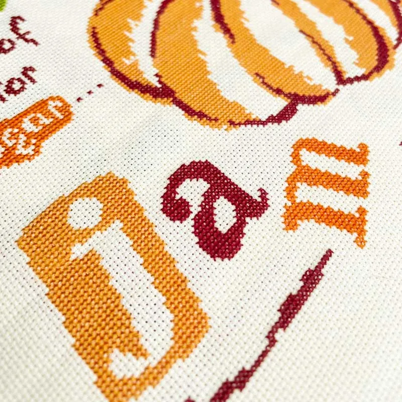 LiliPoints Pumpkin Jam borduurpatroon herfst telpatroon