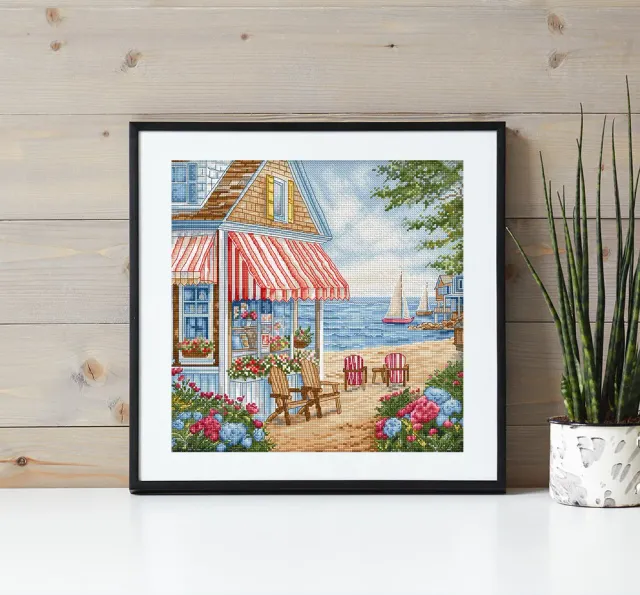 Leti Stitch L9924 A Sunny Day borduurpakket 26x26cm