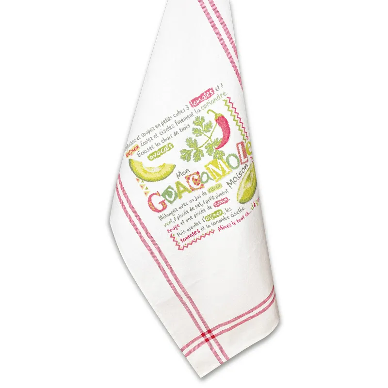 LiliPoints Guacamole G053 borduurpatroon theedoek