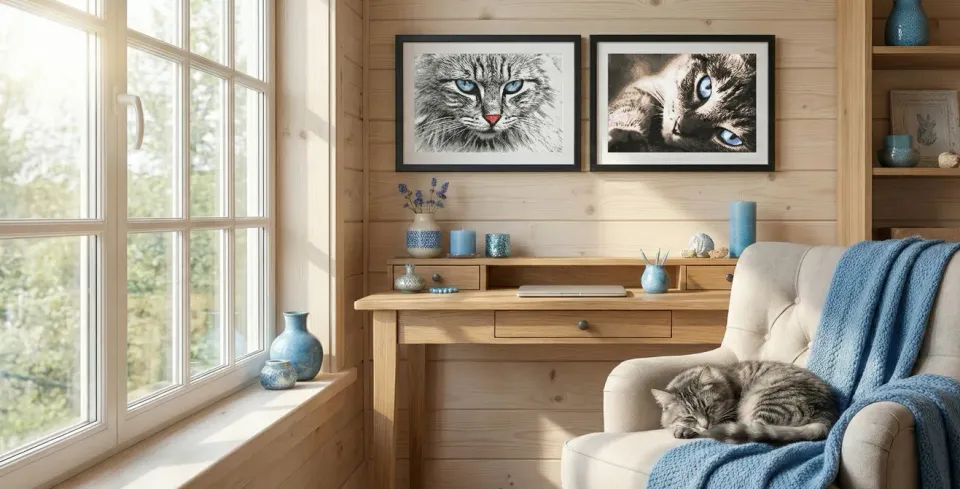 SEG Marie Coeur Kat kruissteekpakket poes