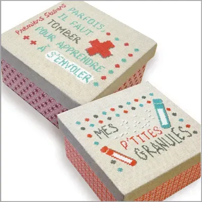 LiliPoints Medecine Box kruissteekpatroon 2 motieven