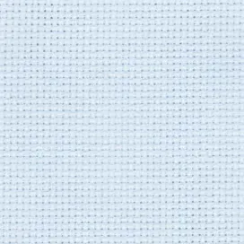 Madame la Fée Petit Bleu Givré Aïda 7 borduurstof lichtblauw 50x55