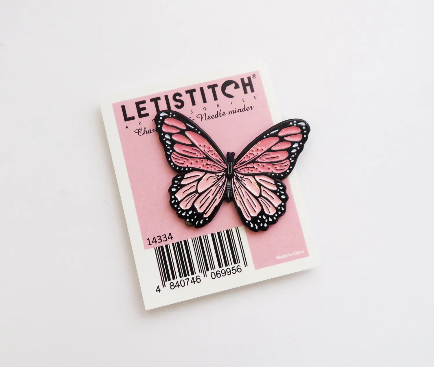 Leti Stitch 14334 Spring Butterfly naaldmagneet 40x30 mm