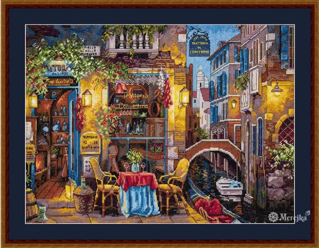 Merejka Our Special Place in Venice borduurpakket 30x40