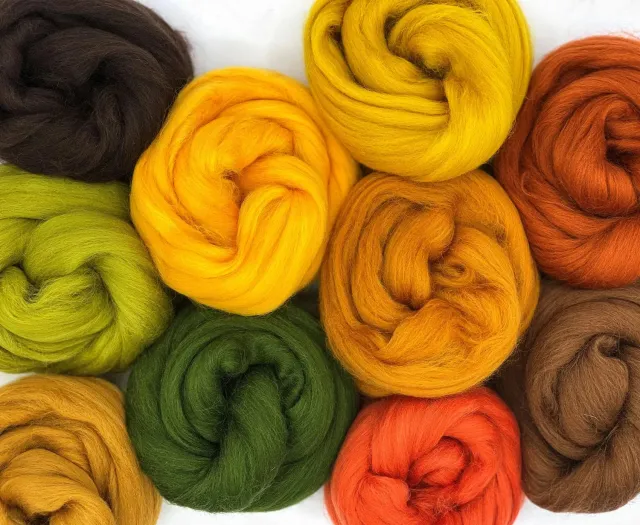 The Wool Family merinowol herfst set 10 x 25 gram