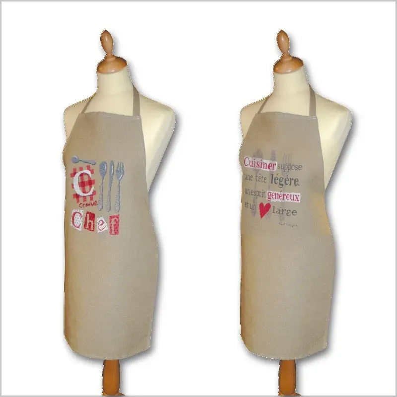 LiliPoints Apron Idea Sheet 1 borduurpatroon D006 schort