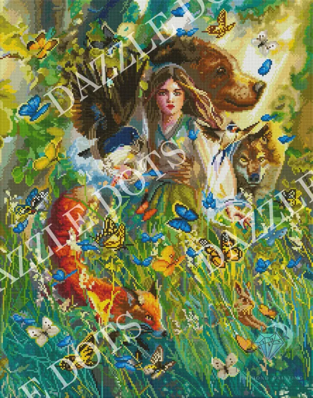 Dazzle Dots LDS-7028 Magic Friendships diamond painting 55x70