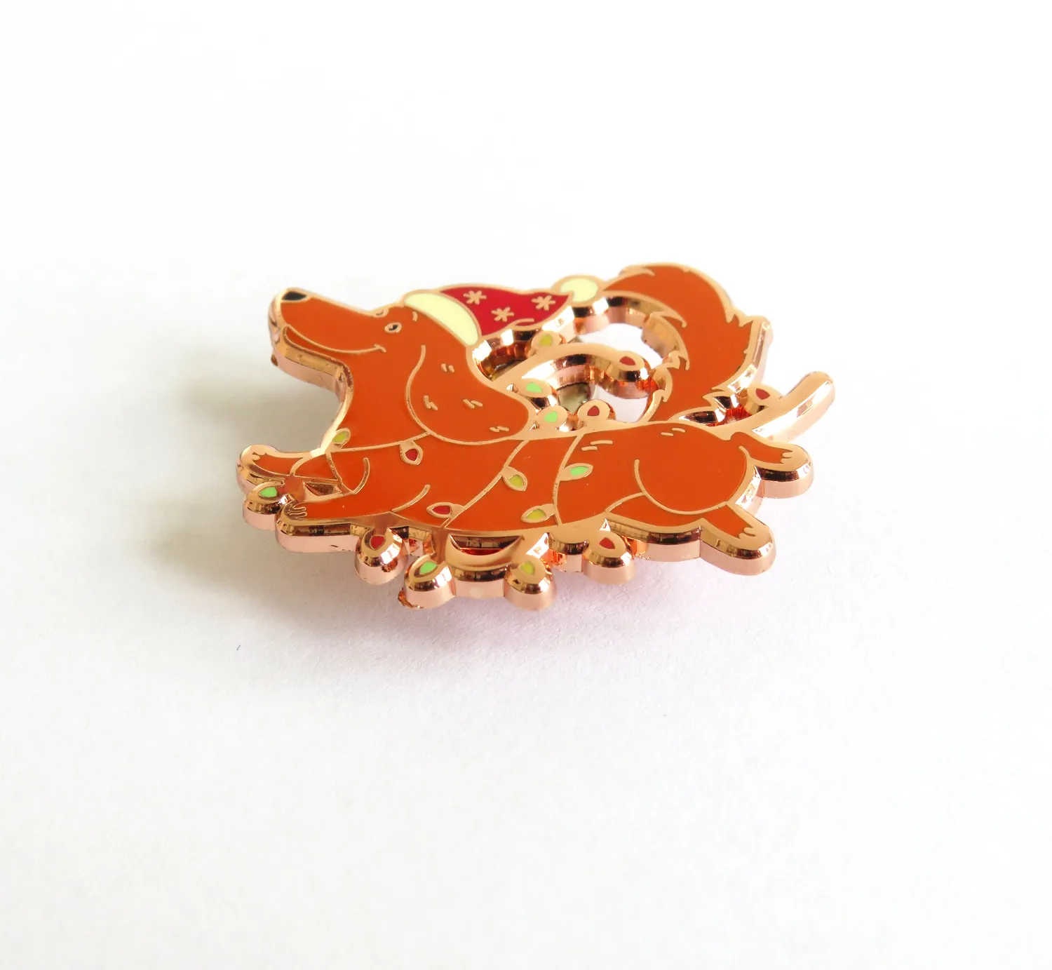 Leti Stitch Playful Dachshund naaldmagneet 4 cm