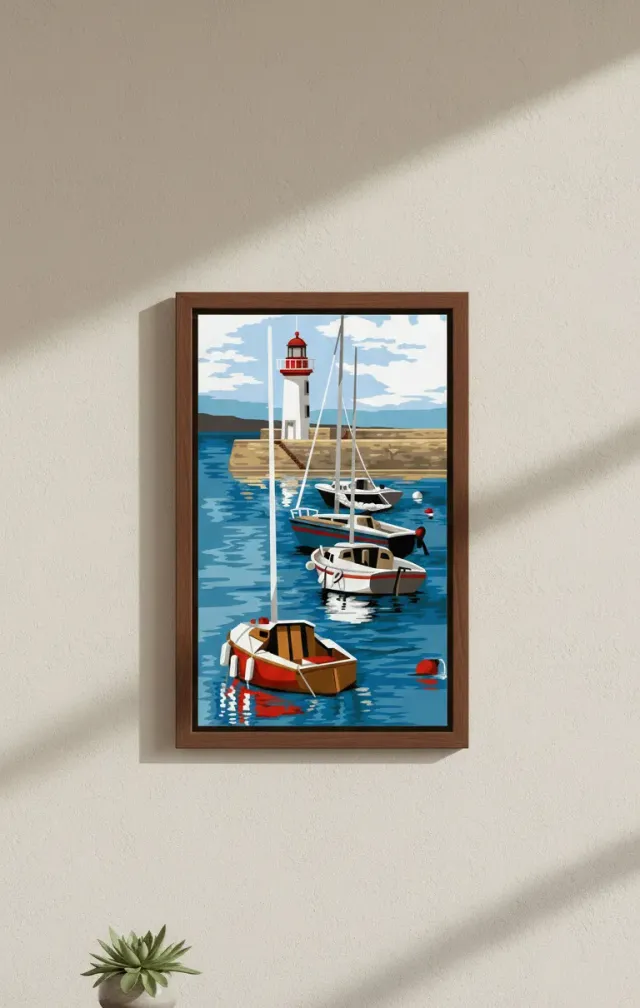 SEG Margot de Paris Amarres du Phare stramien bedrukt