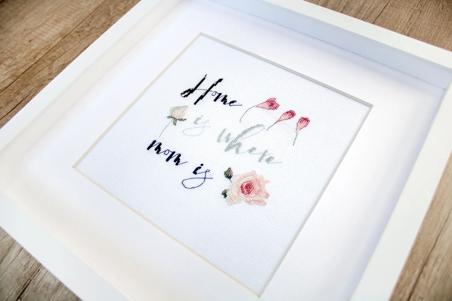 Leti Stitch LETI 929 Mother's day gift borduurpakket 13x12 cm