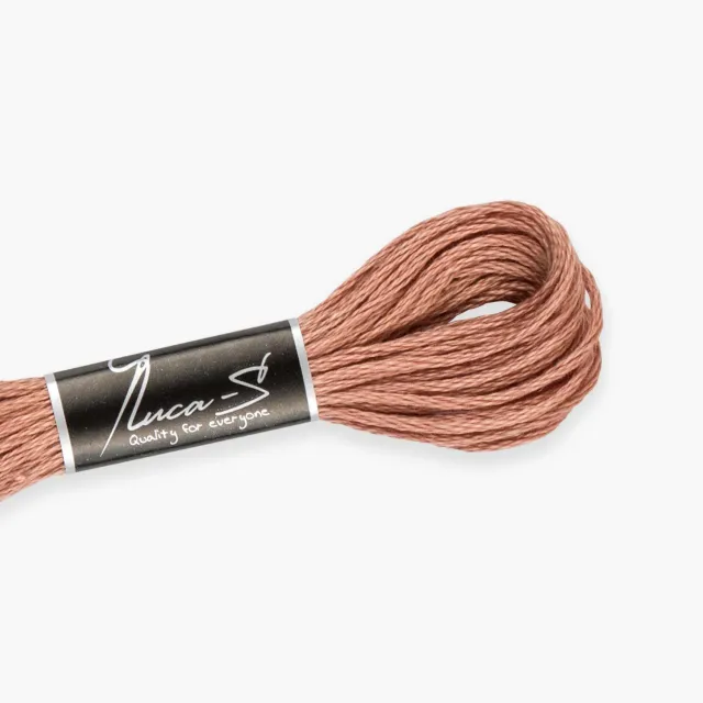 Leti Stitch Luca-S 413 borduurgaren oudroze 8 m