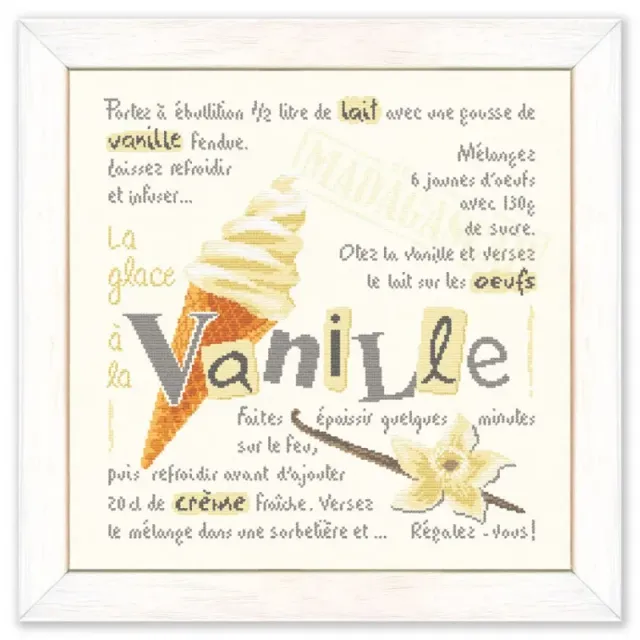 LiliPoints Vanilla Ice Cream borduurpatroon 194 steken