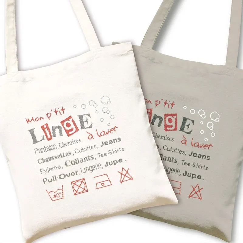 LiliPoints Lili tote bag 40x40 cm wit katoen