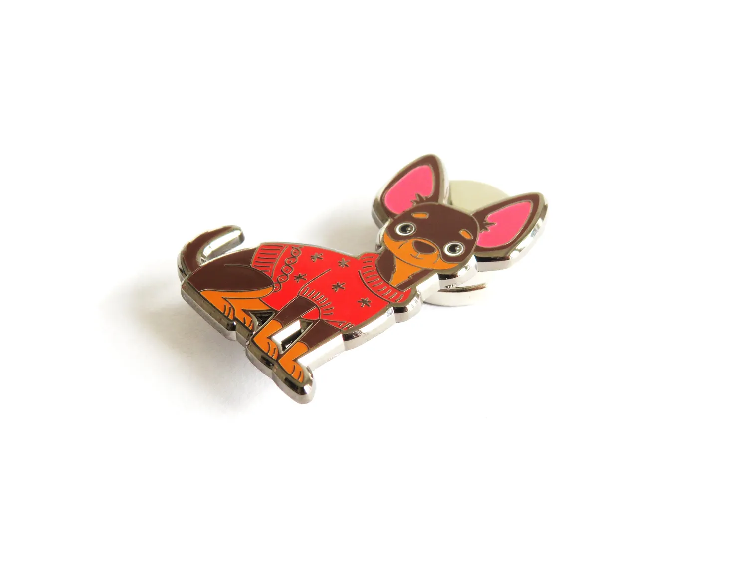 Leti Stitch 14372 Cheerful Chihuahua naaldmagneet 3,5 cm