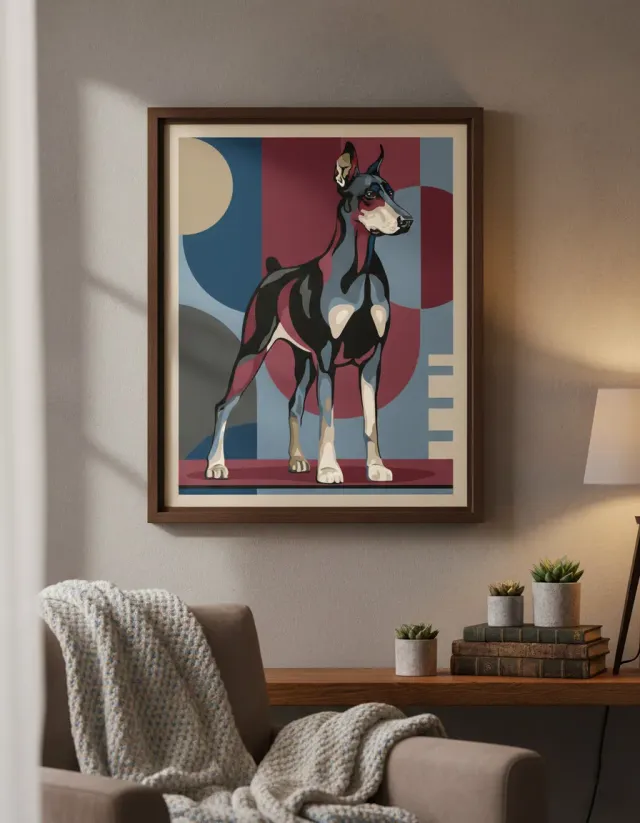 SEG Margot de Paris Doberman canvas Frankrijk